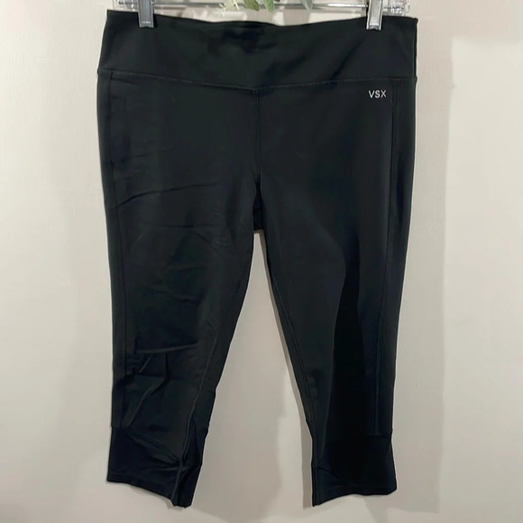 VSX Sexy Sport Capri Leggings Black M - Picture 1 of 16